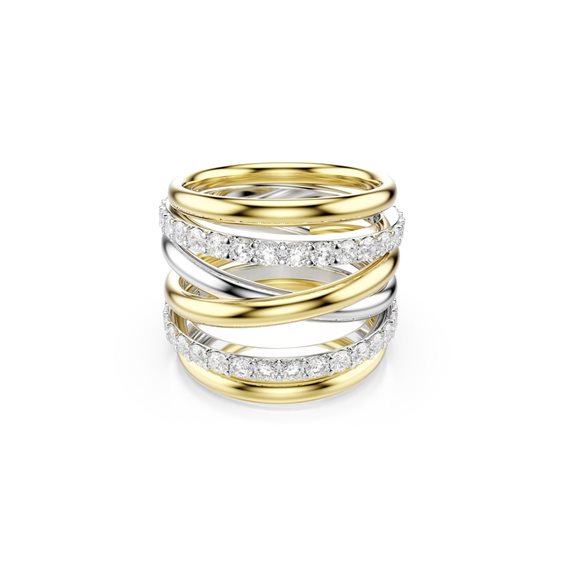 Anello Swarovski Donna in Lega metallica 5740413 - 5740414